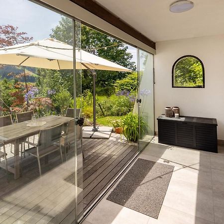 Waldlounge - Gartenwohnung Oberstaufen Εξωτερικό φωτογραφία